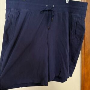 Tek Gear Navy Drawstring Shorts